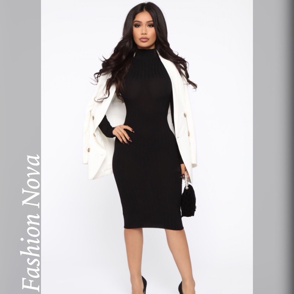 Always Relaxed Sweater Midi Dress